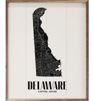 Delaware State Print